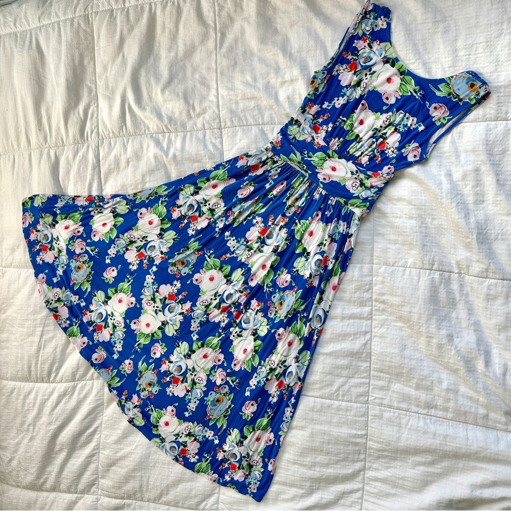 Maeve Multicolor Floral Maxi Dress
